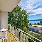 Appartamento Rustikales Nur 100 Meter Zum Mit Meerblick, Balkon, Terrasse, Klima